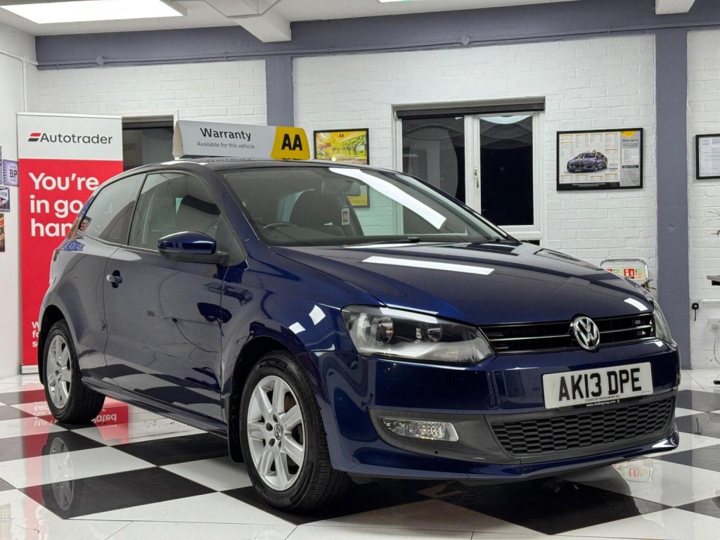 SOLD - Used VOLKSWAGEN POLO 2013 Blue in Norwich, Norfolk | Broadland Cars