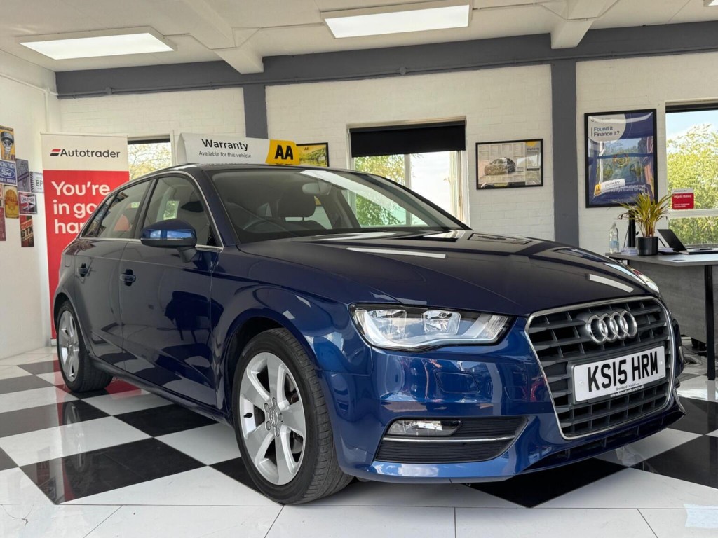 SOLD - Used AUDI A3 2015 Blue in Norwich, Norfolk | Broadland Cars